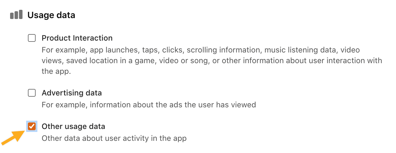 Review Other Usage Data