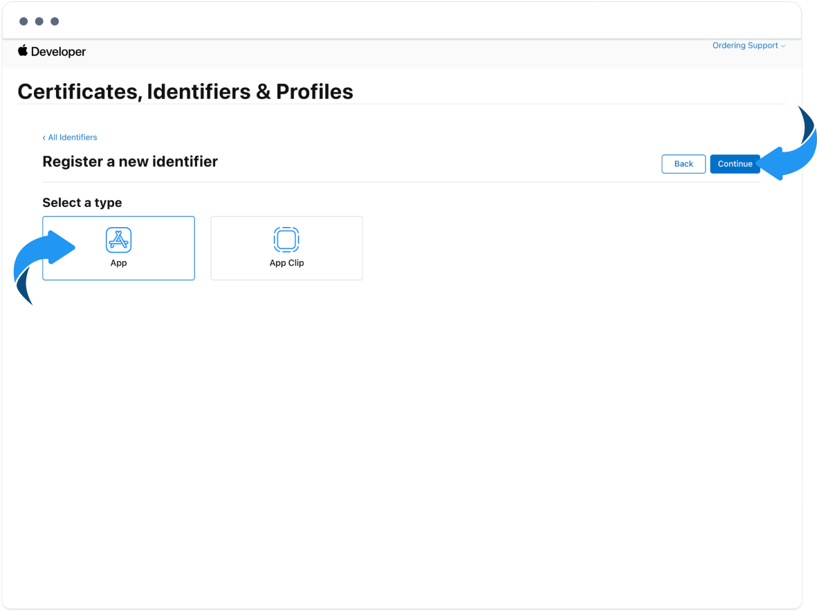 App ID type App