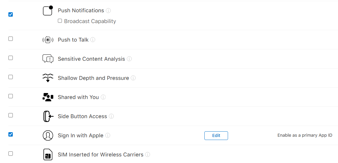 Register the Customer App identifier