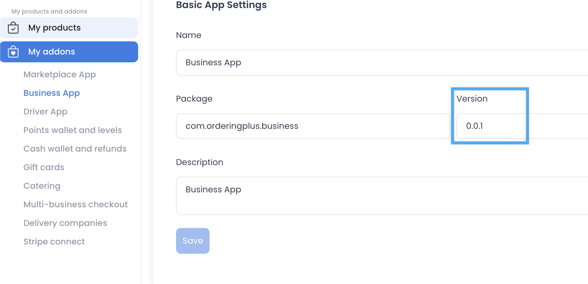 Update Android app version