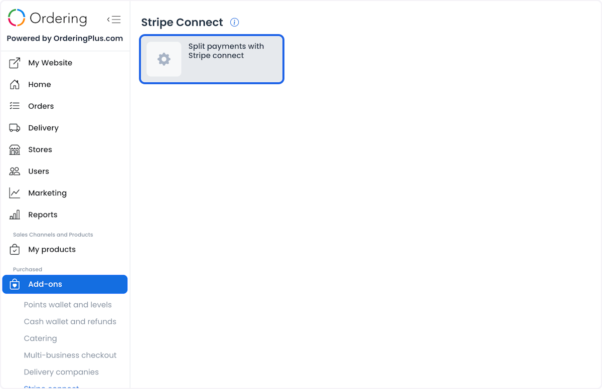 Ajustes de Client ID de Stripe Connect