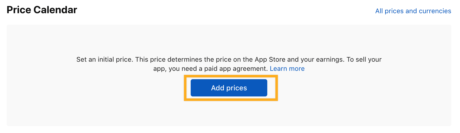 Agregar el precio de App Store