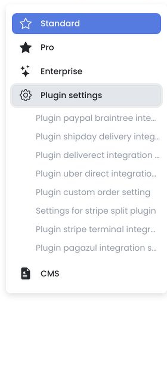Historical Plugin settings navigation without configuration values