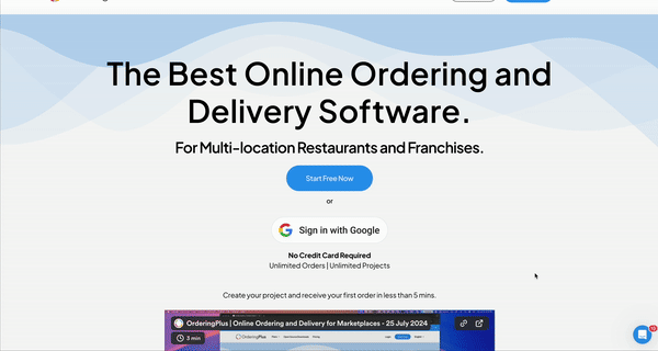 Widget externo de solicitud de soporte capturado en un sitio web histórico