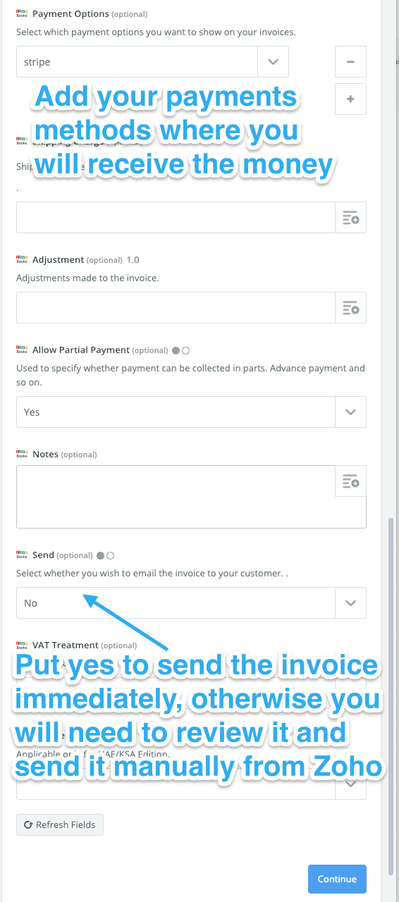 Invoice line-item mapping in the automation workflow